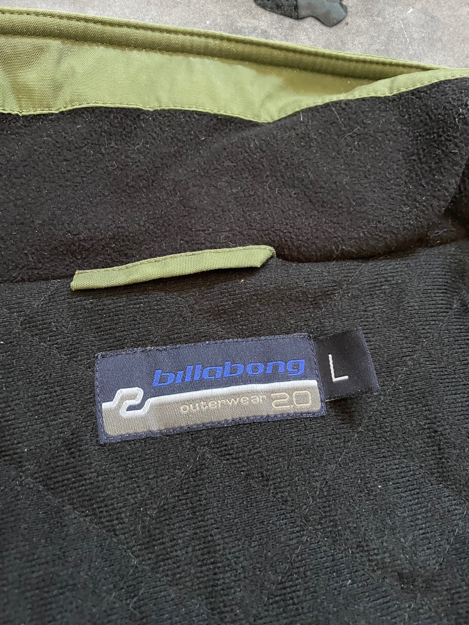 2000's Billabong Ski Jacket Khaki (L)