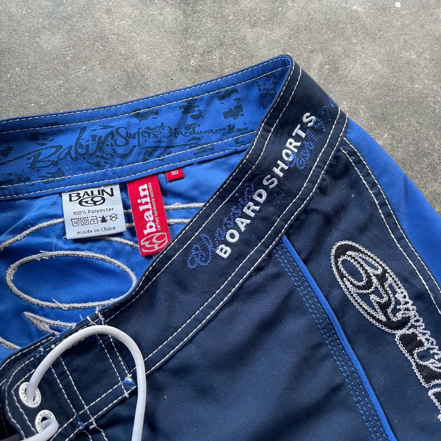 2000's Balin Boardshorts Navy (S)